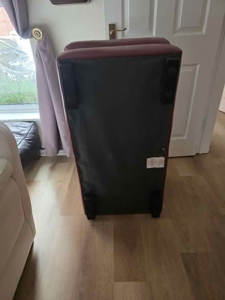 Photo of free Large Leather Footstool (GL1) #3