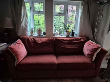 Photo of free red Sofa (Outwell) #1