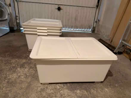 Photo of free 4 Ikea under bed storage boxes (West Malvern CP WR14) #1