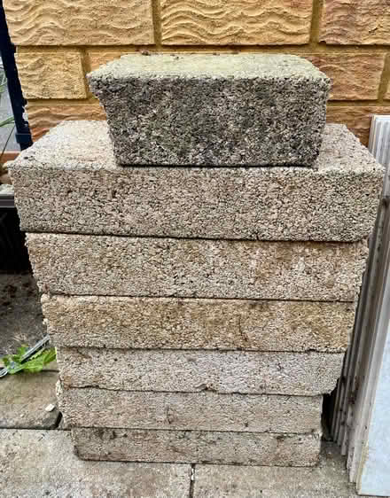 Photo of free Concrete Blocks & Marble Tiles (Hatch Warren Farm RG22) #2