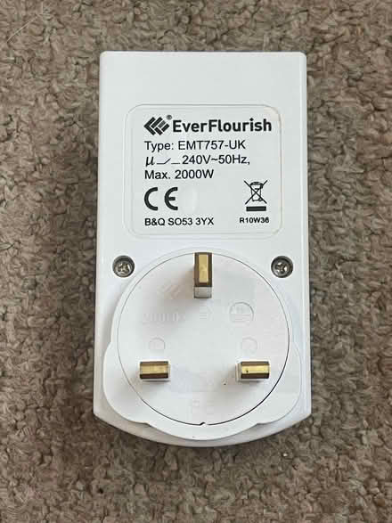 Photo of free Digital plug socket timer (Chorley PR6) #3