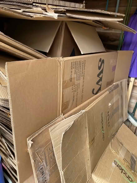 Photo of free Cardboard boxes (Wymondley Park SG4) #1