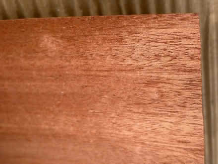 Photo of free NEW mahogany veneer sheet (Harpenden AL5) #4