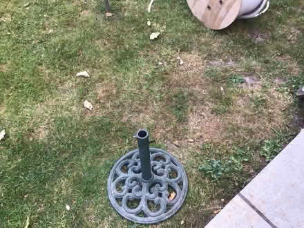 Photo of free Centre stand for a sun umbrella (Locksheath SO317Et) #2