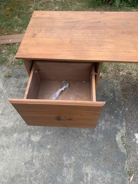 Photo of free Solid wood desk (Bricknells Meadow OX28) #2