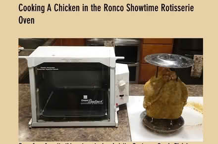 Photo of free Ronco Showtime Rotisserie (Sunnyvale CA) #1