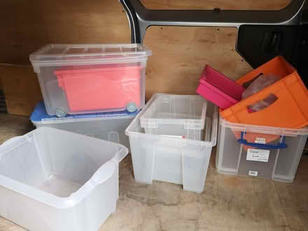 Photo of free Plastic tubs (Downley HP13) #1