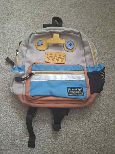Photo of free Toddler/small child robot backpack (East Acton W3) #1