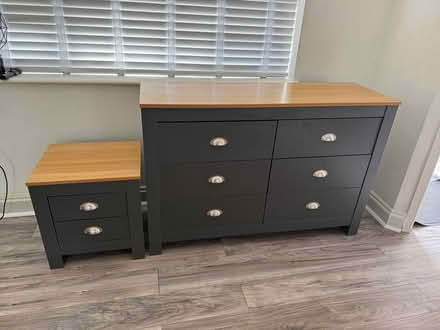 Photo of free Set of Six Draws and Bedside Table (Hertsmere WD6) #1