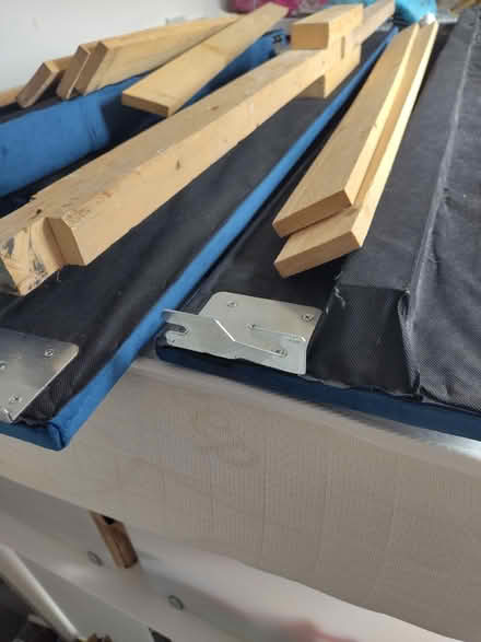 Photo of free Double bed frame and mattress (Woolton L25) #2