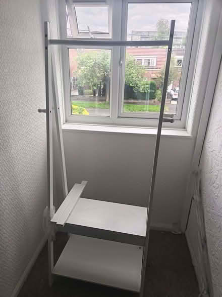 Photo of free Wooden clothes rail (Reddish SK4) #1