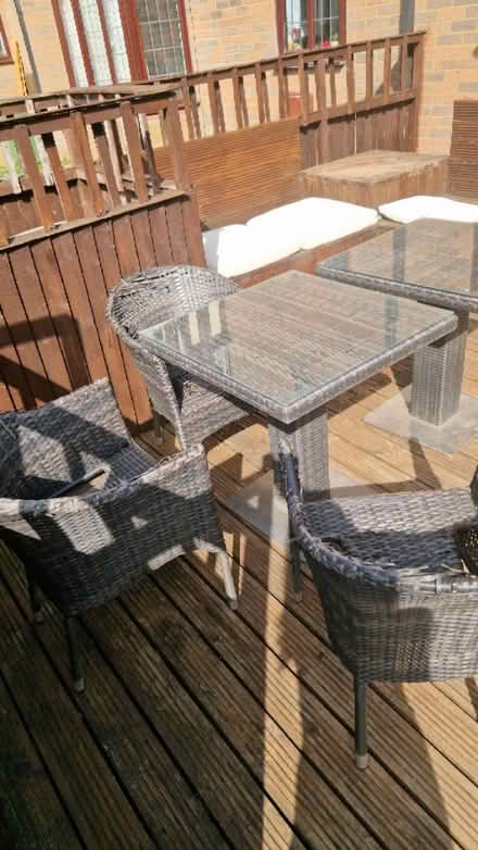 Photo of free Garden tables and chairs (Luton Wigmore) #4