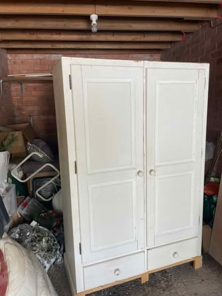 Photo of free Pained pine wardrobe (Alderley Edge SK9) #2