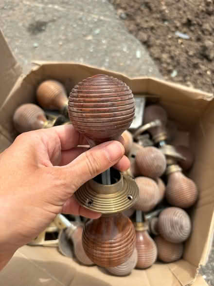 Photo of free Suffolk latch co. Door knobs (Harpenden AL5) #1