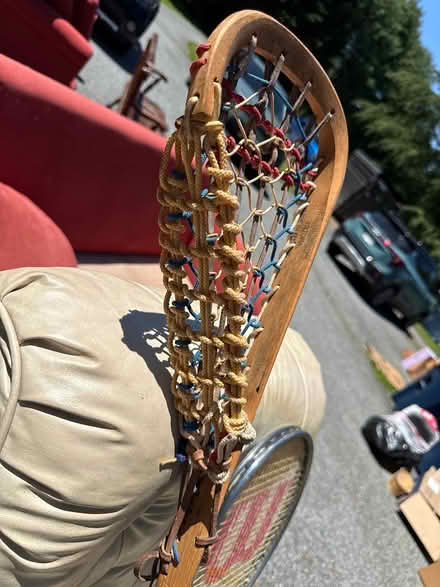 Photo of free Vintage lacrosse stick and racket (Rising Sun) #3