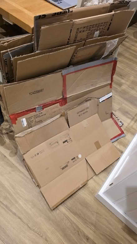 Photo of free 9 cardboard boxes (New Bradwell MK13) #2