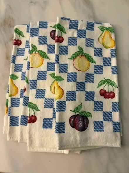 Photo of free Fruit Dish Towels (Thornwood, NY) #1