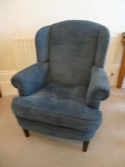Photo of free M & S upholstered armchair (Hythe CT21) #2