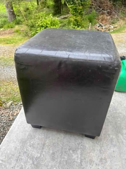 Photo of free footstool pouffe upcycling? (Mynydd Mechell) #1