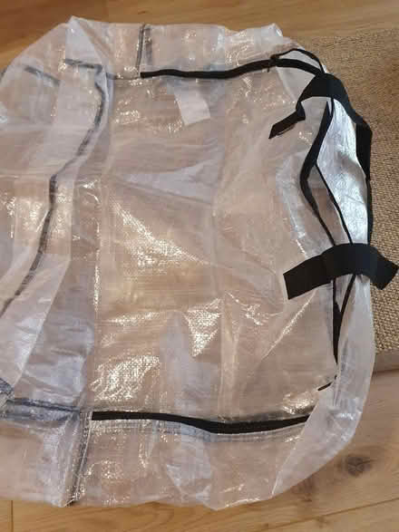 Photo of free Large Clear plastic storage bags x 2 (Lauriston EH3) #1