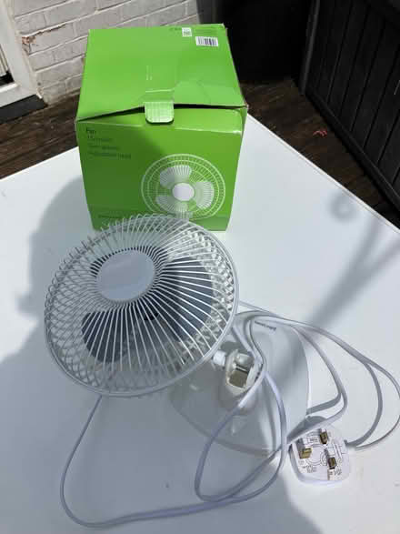 Photo of free 6” Electric Fan (Catchgate Plantation NN12) #1