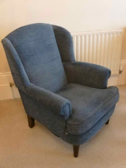 Photo of free M & S upholstered armchair (Hythe CT21) #3