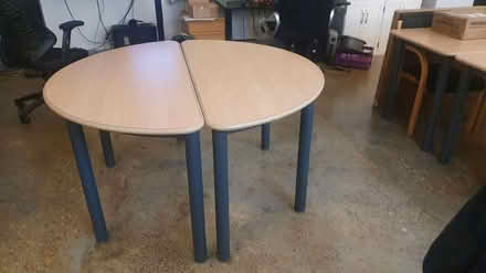 Photo of free Office meeting table + 2 chairs (SE11 Oval Vauxhall) #3