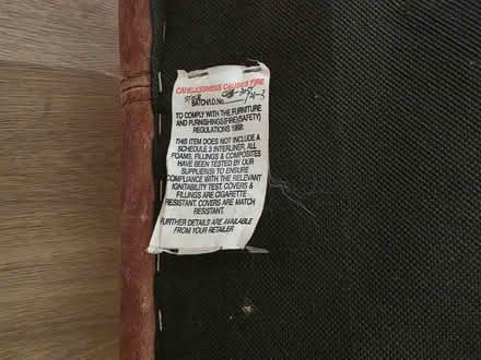 Photo of free Large Leather Footstool (GL1) #4