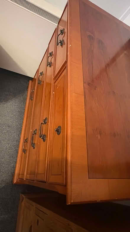 Photo of free Wooden set of drawers (North Walsham NR28) #1