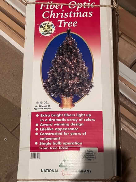 Photo of free Fibre Optic Christmas Tree (about 4ft) (Goffs Oak EN7) #1