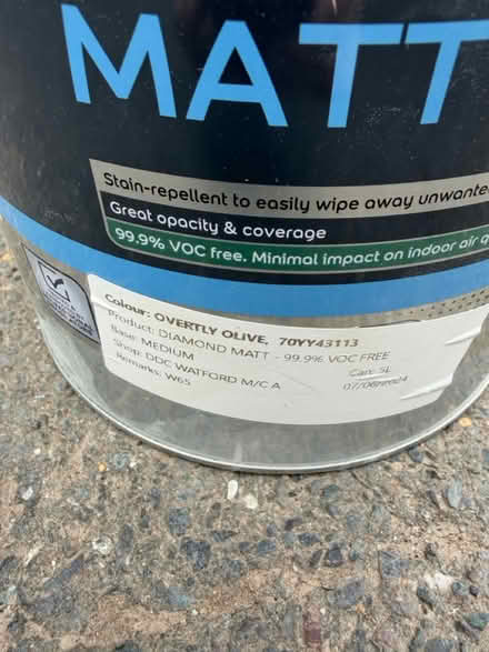 Photo of free Dulux Overtly Olive (Harpenden AL5) #1