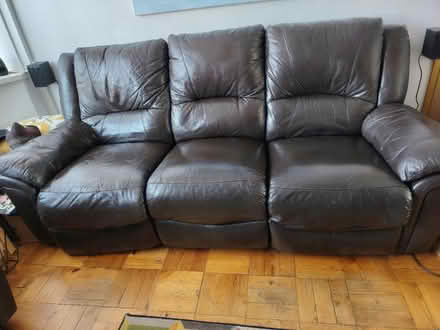 Photo of free 3 seater electric recliner sofa (Fairwater Cardiff) #1