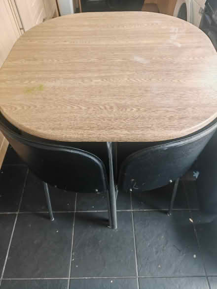 Photo of free Dining table with four chairs (CV6 Bellgreen) #2