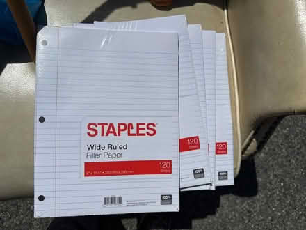 Photo of free Wide ruled unopened paper 5 packs (Rising Sun) #1