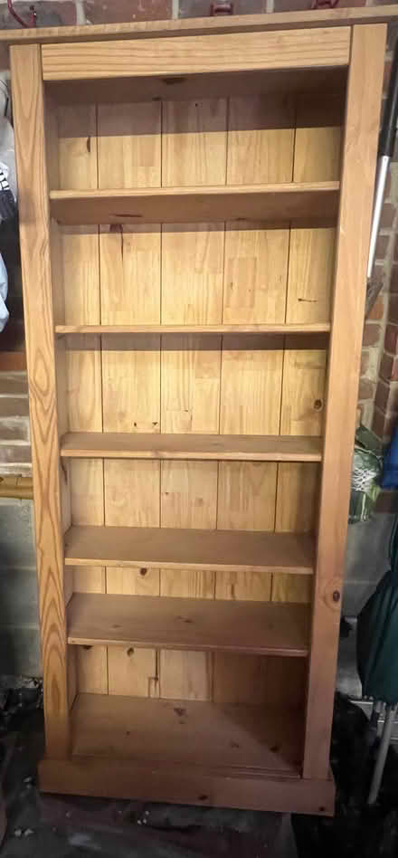 Photo of free Large Pine Bookcase (Fobbing SS17) #1