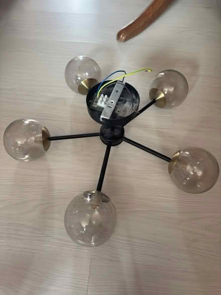 Photo of free 2 ceiling lights with fittings (CB1) #1