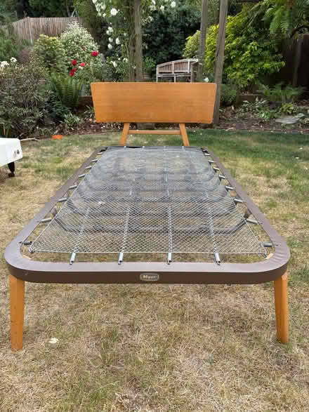 Photo of free Single bed base and headboard (Hertford SG13) #2