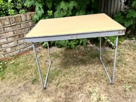 Photo of free Folding camping table (TW12 - Hampton Hill) #1
