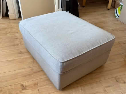 Photo of free IKEA Kivik Footstool with Storage (Forest Gate E7) #1