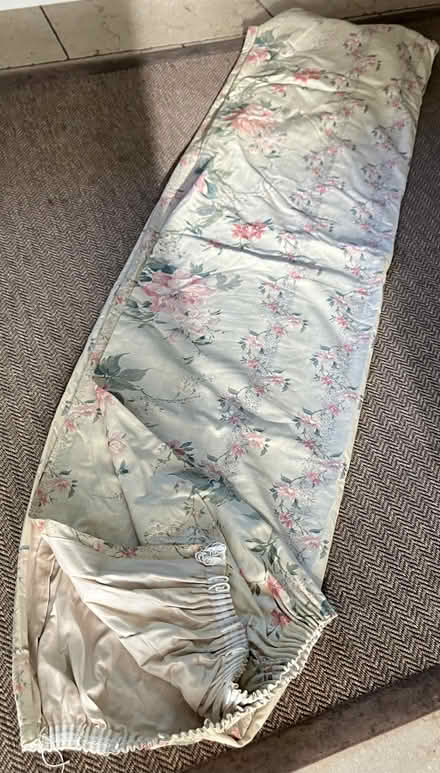 Photo of free one pair vintage full length curtains (Weston Park BA1) #3