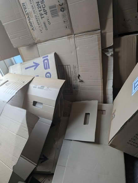 Photo of free Broken cardboard boxes (CT14) #1