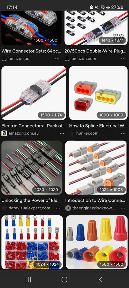 Photo of Wire connectors (WC1N Bloomsbury) #1