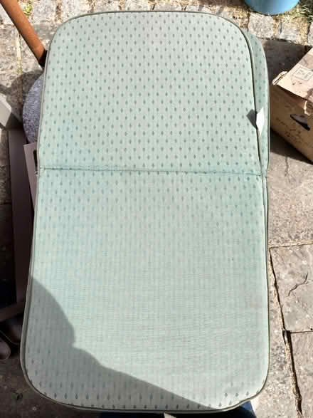 Photo of free 4 x Green garden seat cushions (TW12 - Hampton Hill) #1