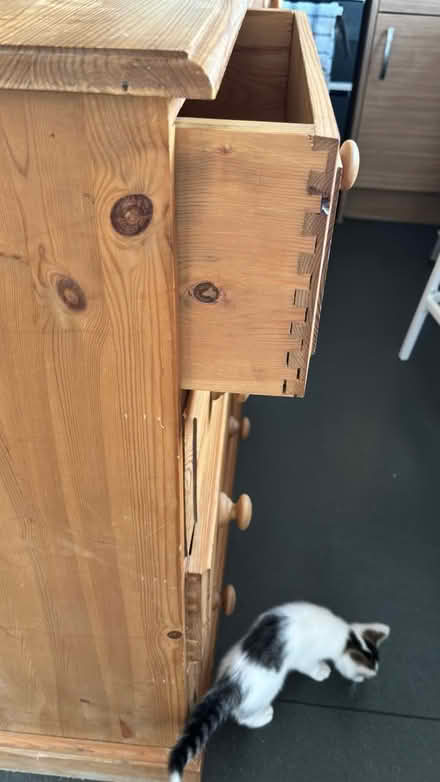 Photo of free Large pine chest of drawers (Hastings TN35) #2