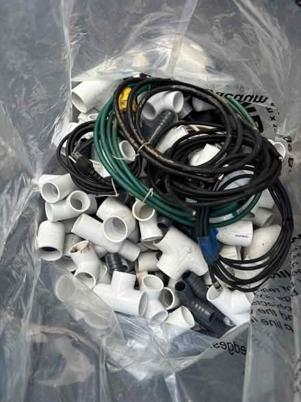 Photo of free Bag of PVC fittings (Riverdale) #2
