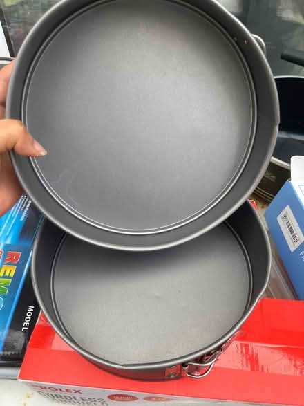 Photo of free Two round cake trays (Ub60ln) #1