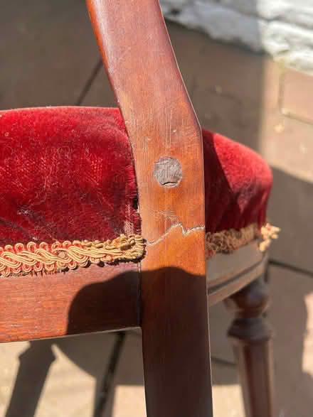 Photo of free Antique balloon back chair (Clifton CA10) #4