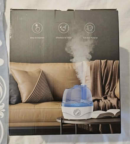 Photo of free Ultrasonic Cool Mist Humidifier (Wisewood S6) #1