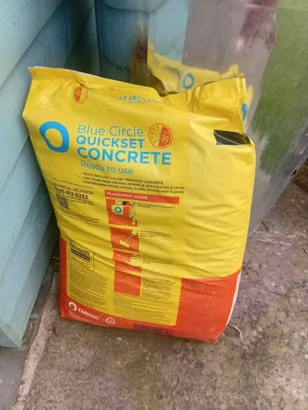 Photo of free Bag of concrete (L18) #1