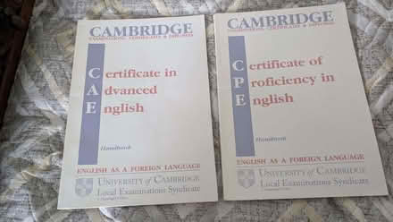Photo of free 2 Cambridge EFL English books (Newtown CH2) #1